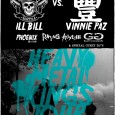 MANCHESTER : THU 12 MAY 2011 // MOHO LIVE, MCR LONDON: WED 11 MAY 2011 // UNDERWORLD, LDN Vinnie Paz of JEDI MIND TRICKS and ILL BILL of LA COKA...