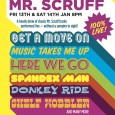 Reach: INTRODUCING x MR SCRUFF // Band On The Wall, Manchester 13/14JAN12 Manchester Band on the Wall Friday 13 / Saturday 14 January 2012 Selling out venues like hotcakes last year with their all-live rendition of DJ Shadow’s seminal Endtroducing LP, the...